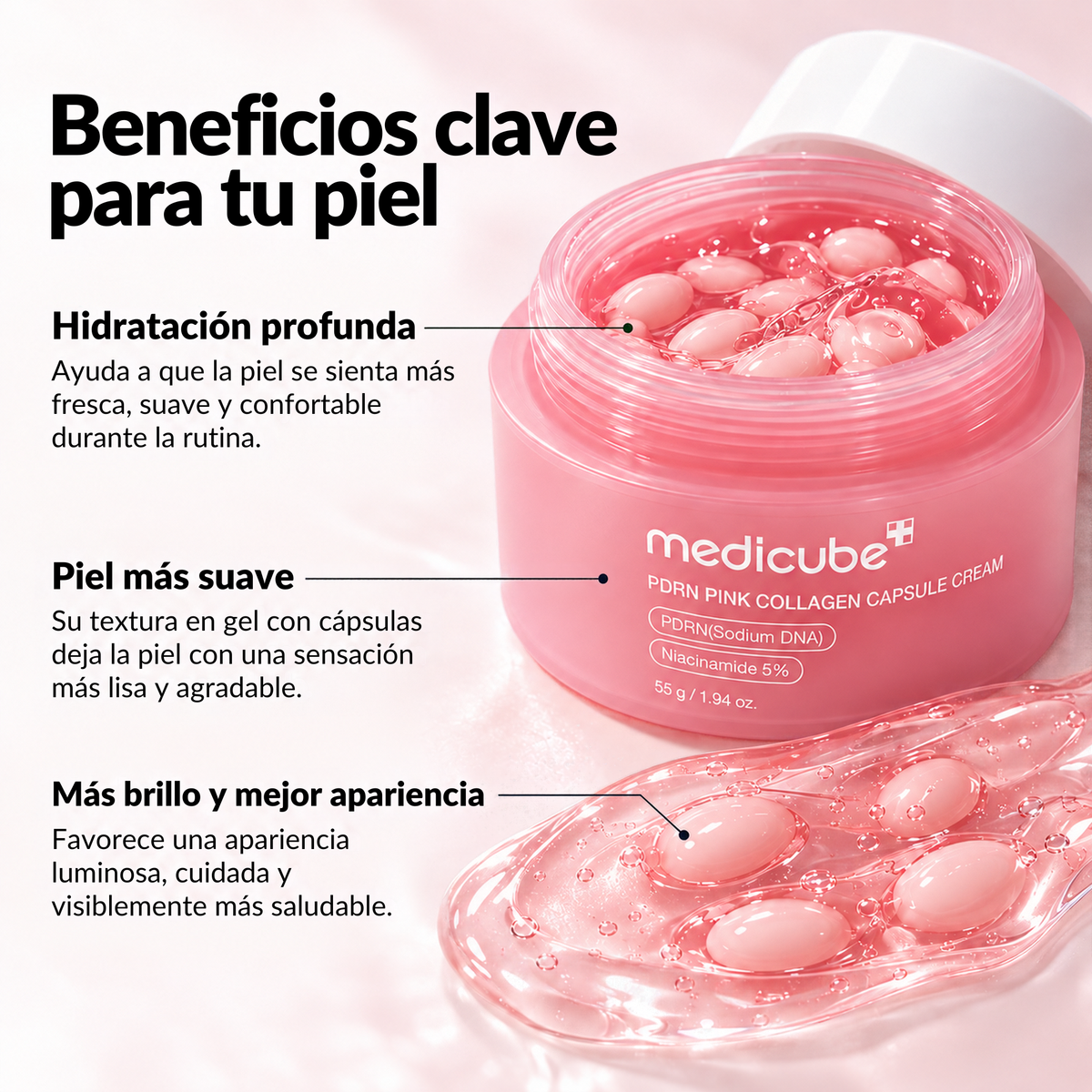 Crema de PDRN + COLÁGENO - Medicube