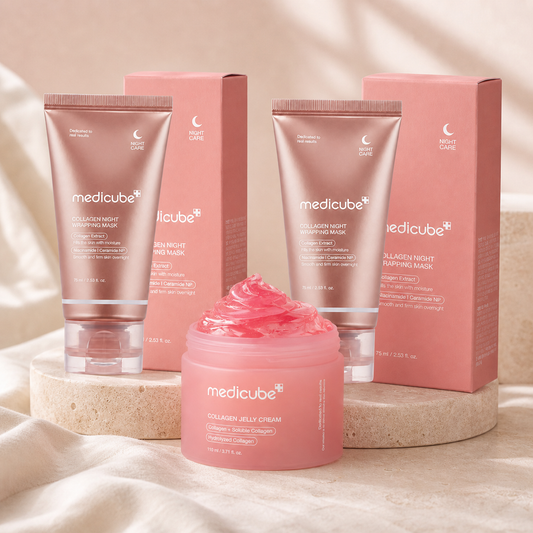 Ritual de colágeno intensivo — 2 mascarillas + 1 crema