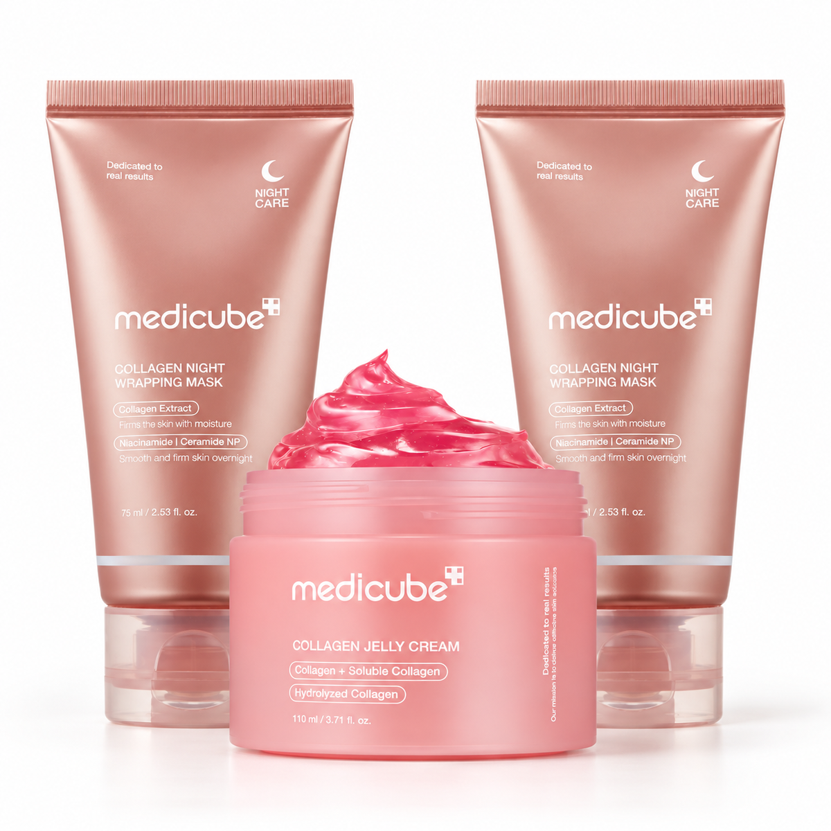Ritual de colágeno intensivo — 2 mascarillas + 1 crema