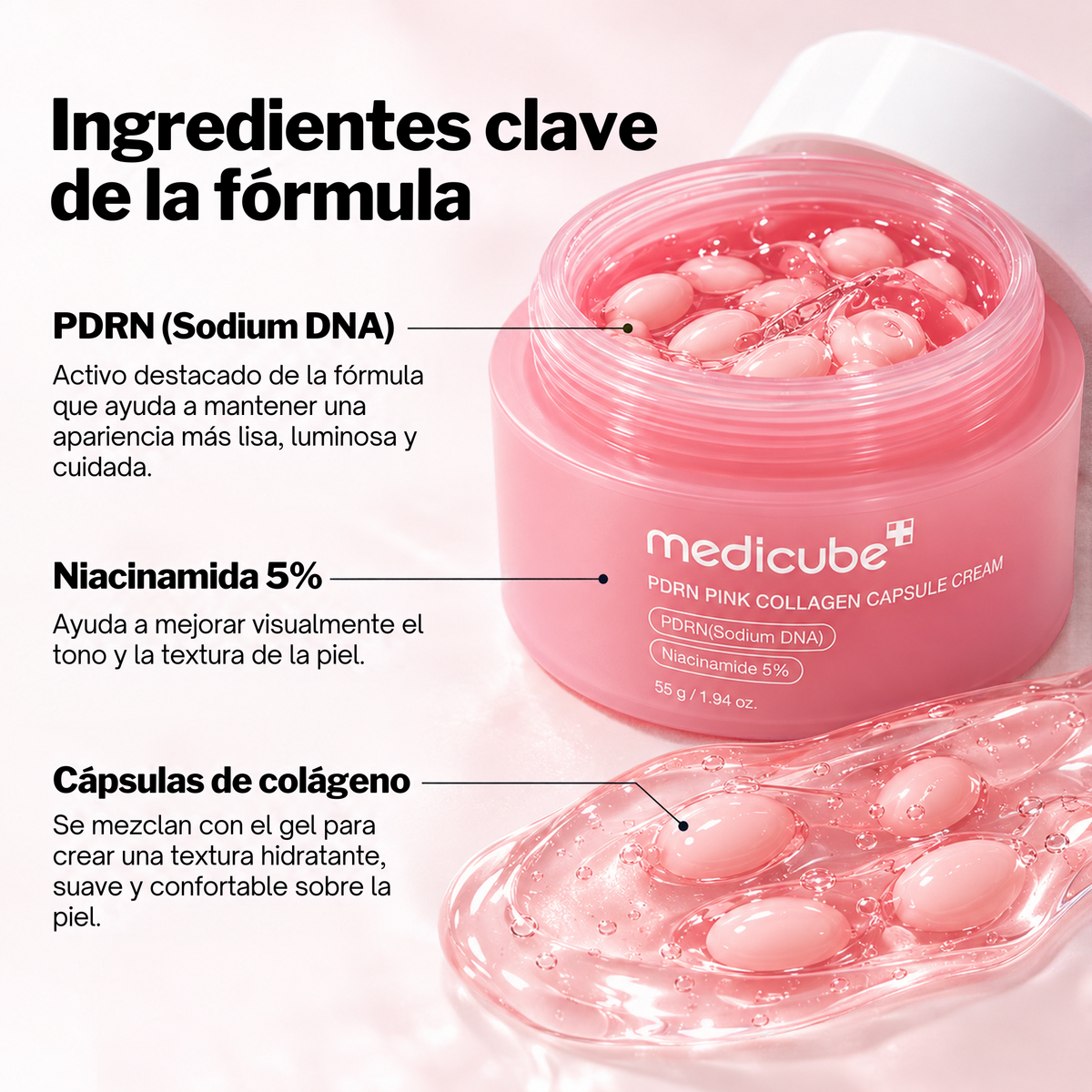 Crema de PDRN + COLÁGENO - Medicube