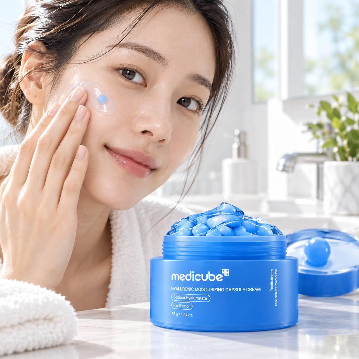 Crema en cápsulas de ácido hialurónico — Medicube