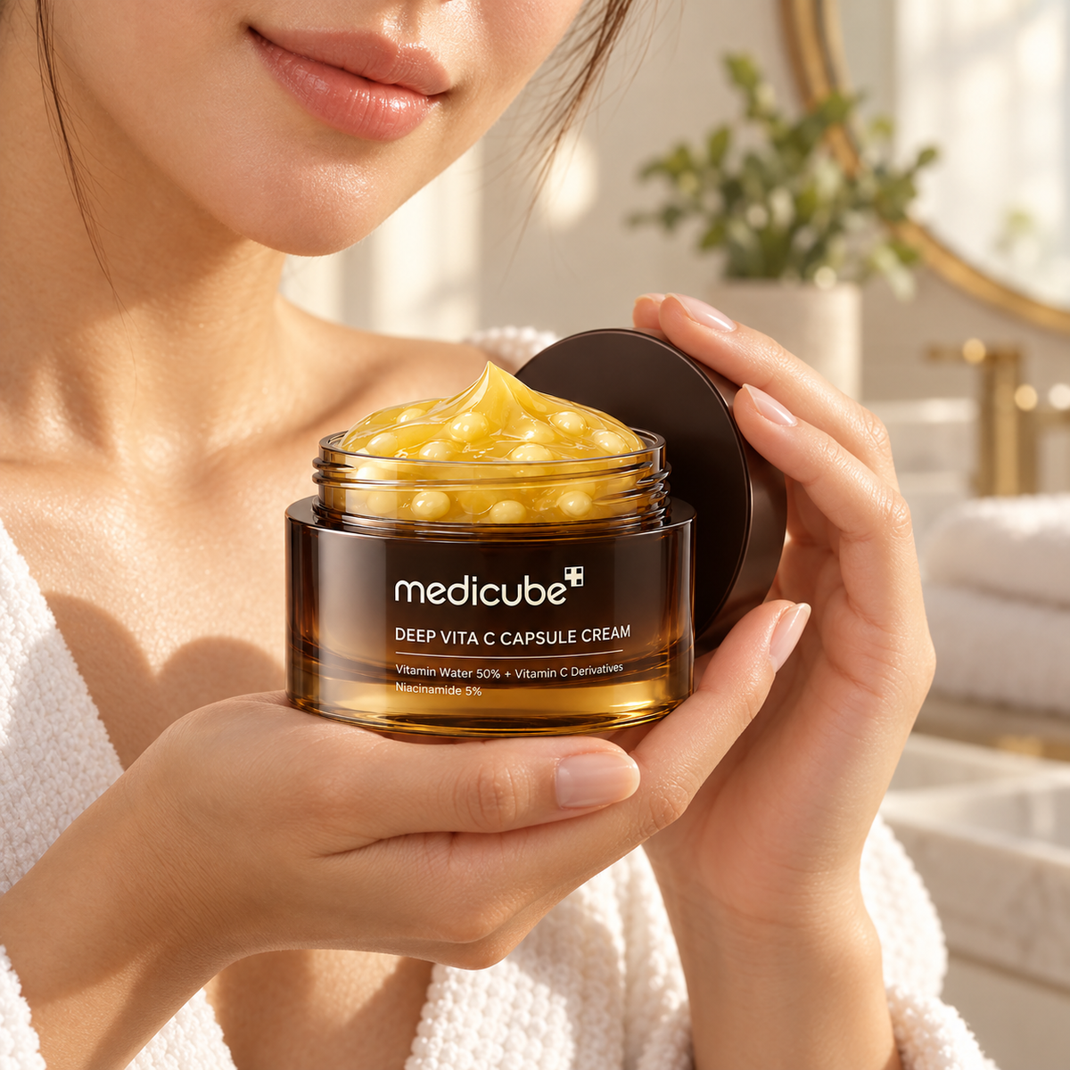 Crema en cápsulas de vitamina C — Medicube