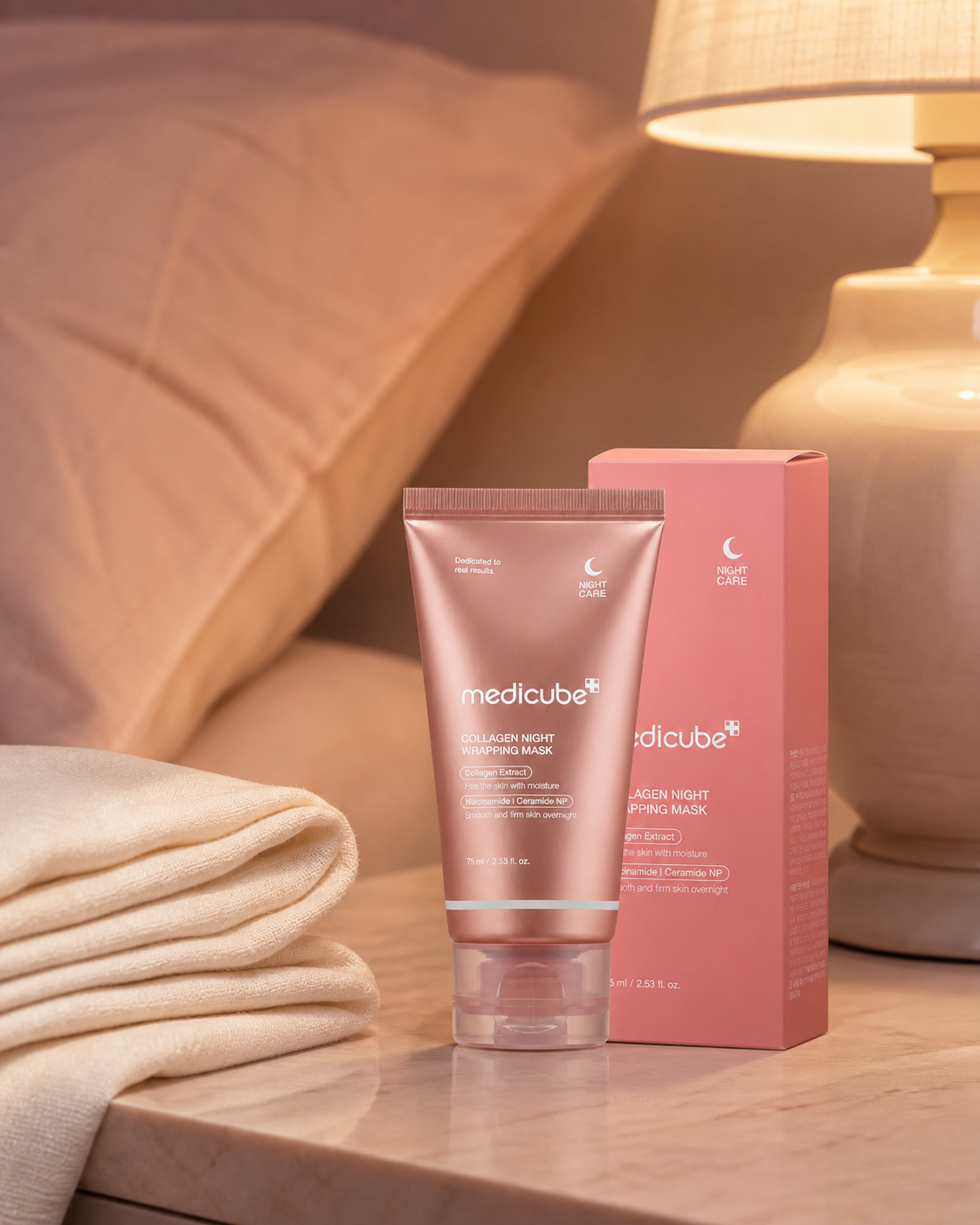 Mascarilla nocturna de colágeno